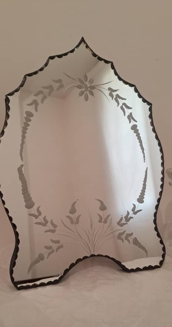 Oval Ornated Arched Mirror