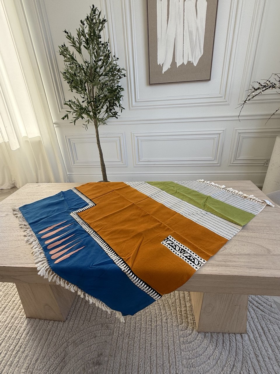 Colorful Handmade Table Cloths & Runners
