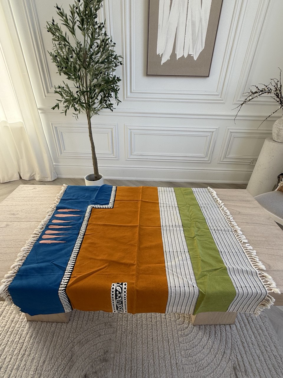 Colorful Handmade Table Cloths & Runners