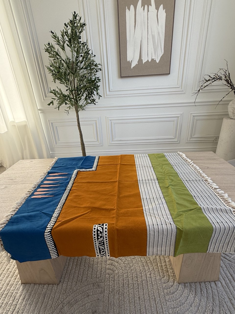 Colorful Handmade Table Cloths & Runners