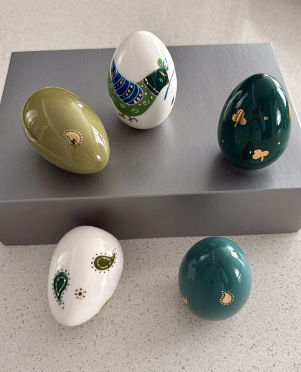 Handmade & Hand painted Ceramic Egg