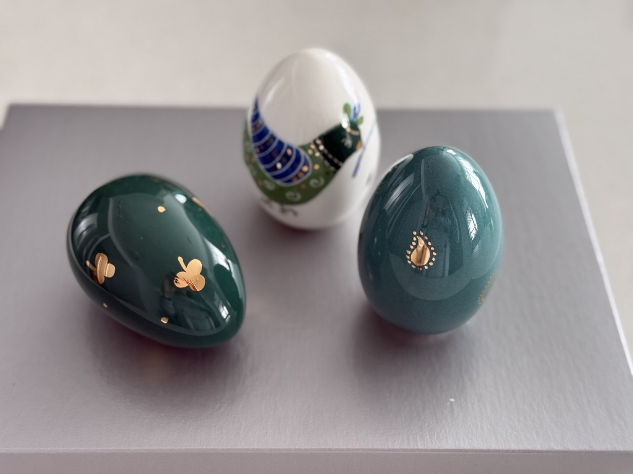 Handmade & Hand painted Ceramic Egg