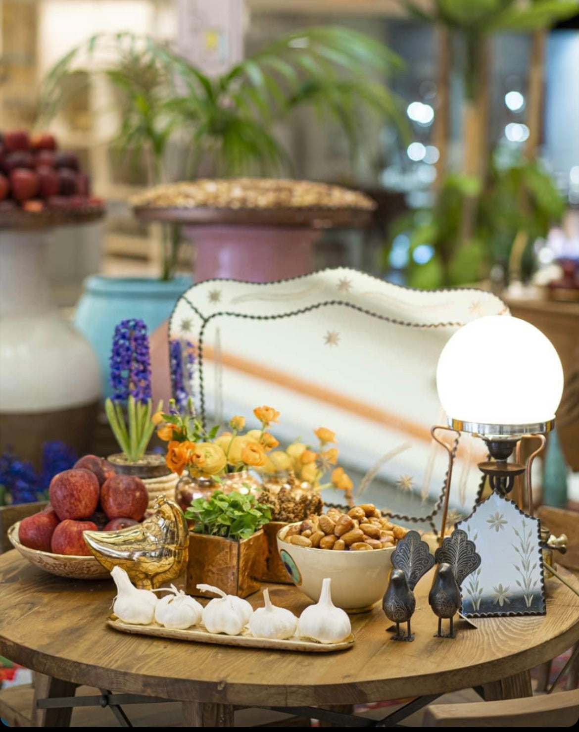 Tall Metal Bird with High Tail