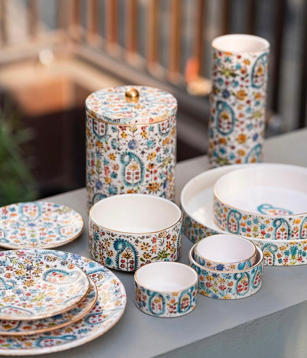 Ceramic Serving Platter - Rastin