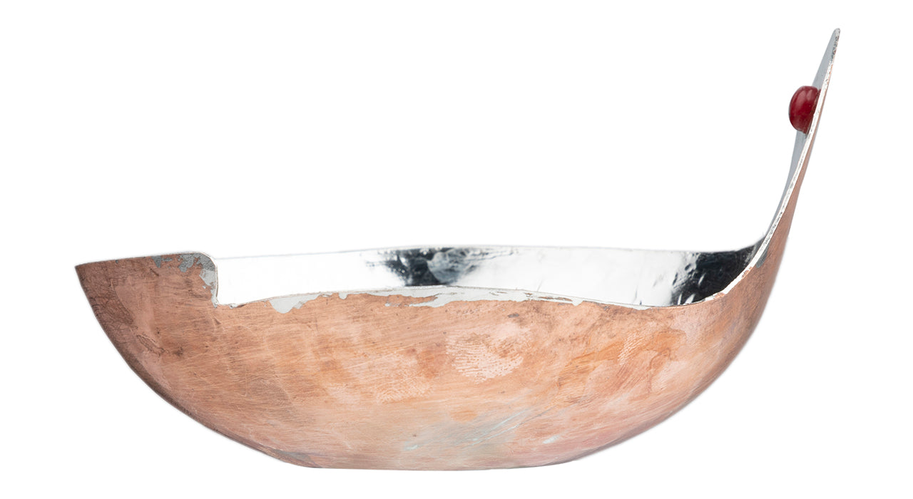 Decorative Handmade Bird Copper Bowl