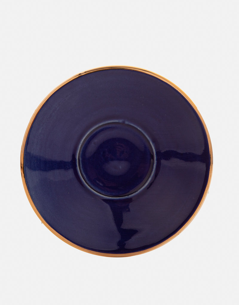 Royal Gold Luster Coffee/Tea Cup & Saucer