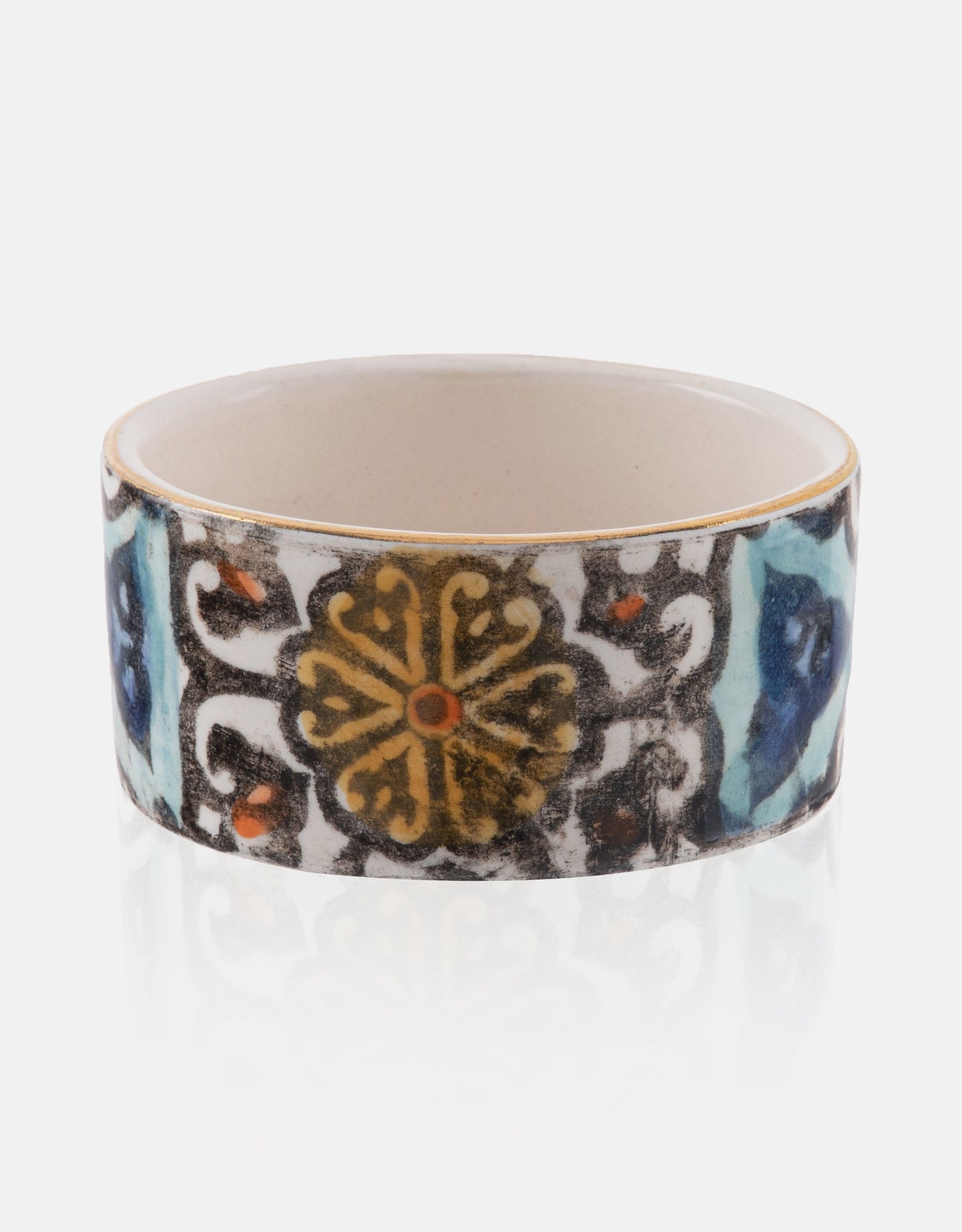 Ceramic dish - rounded edge