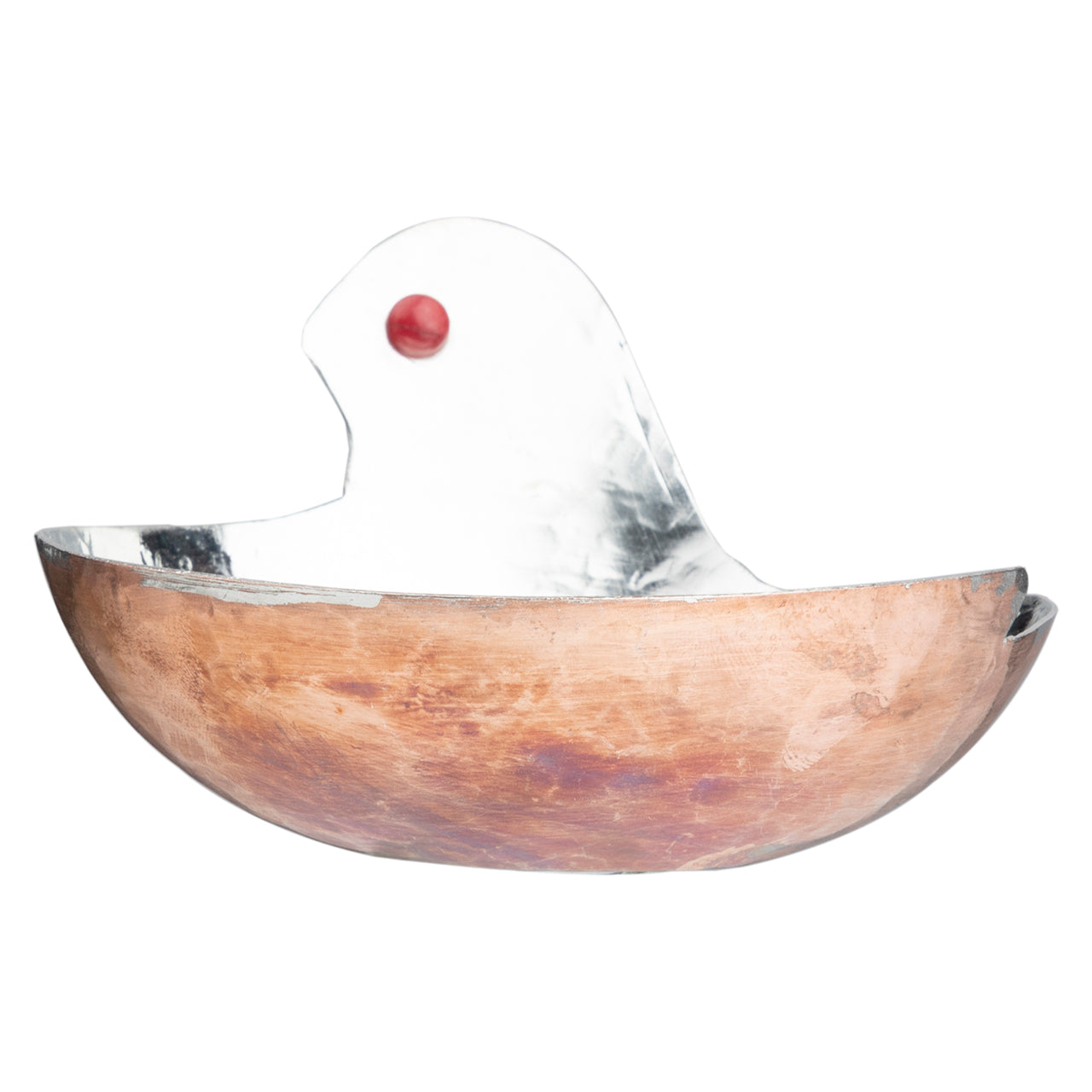 Decorative Handmade Bird Copper Bowl
