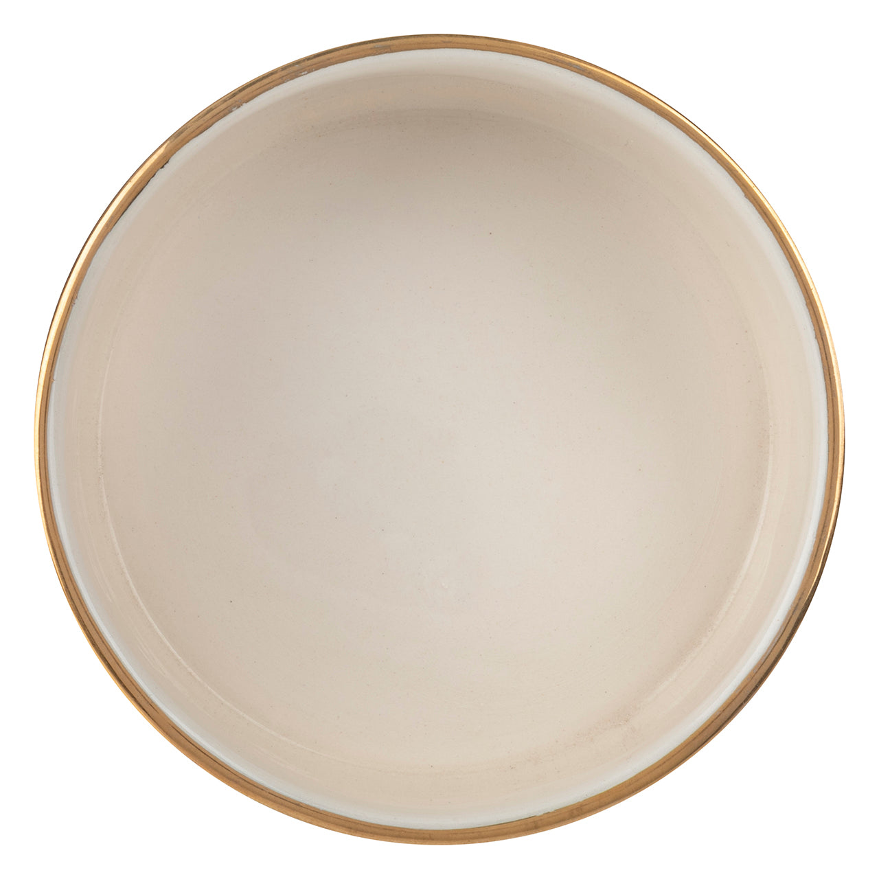 Painted Round Ceramic Bowl