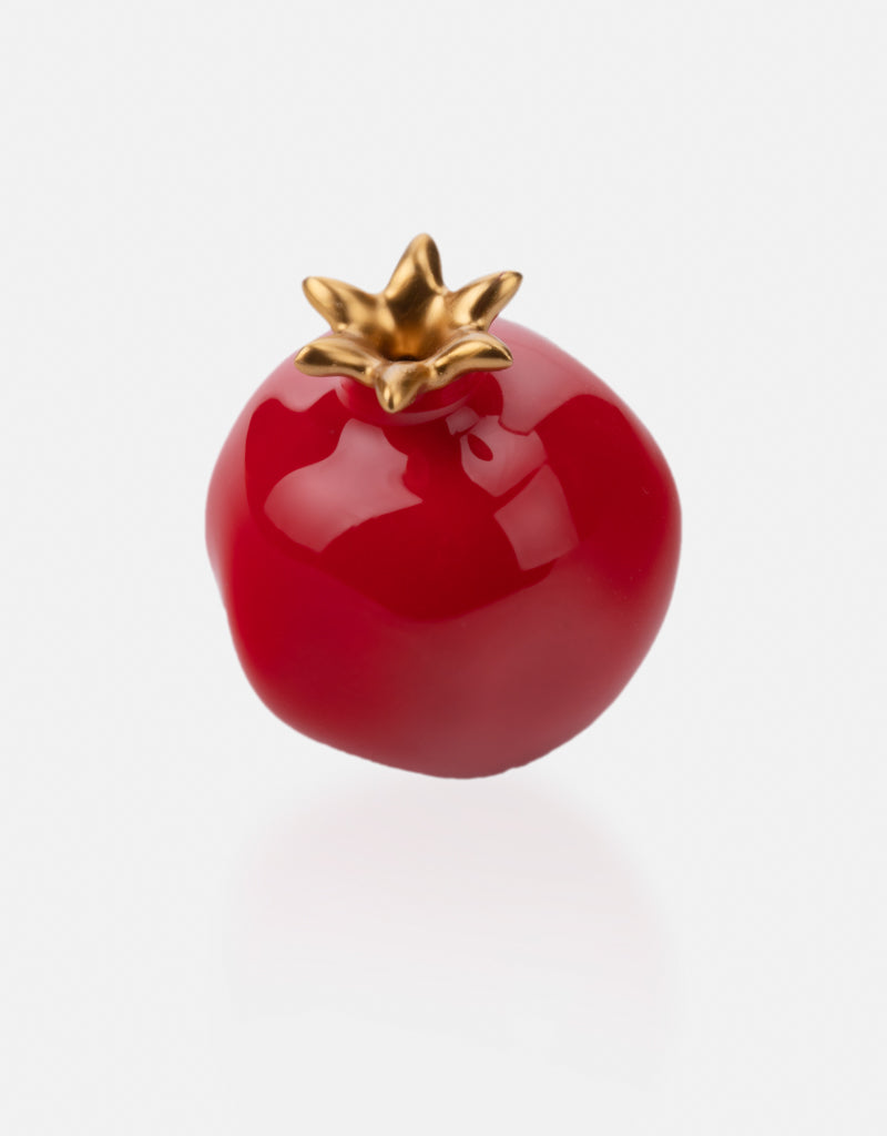 Handmade ceramic pomegranate