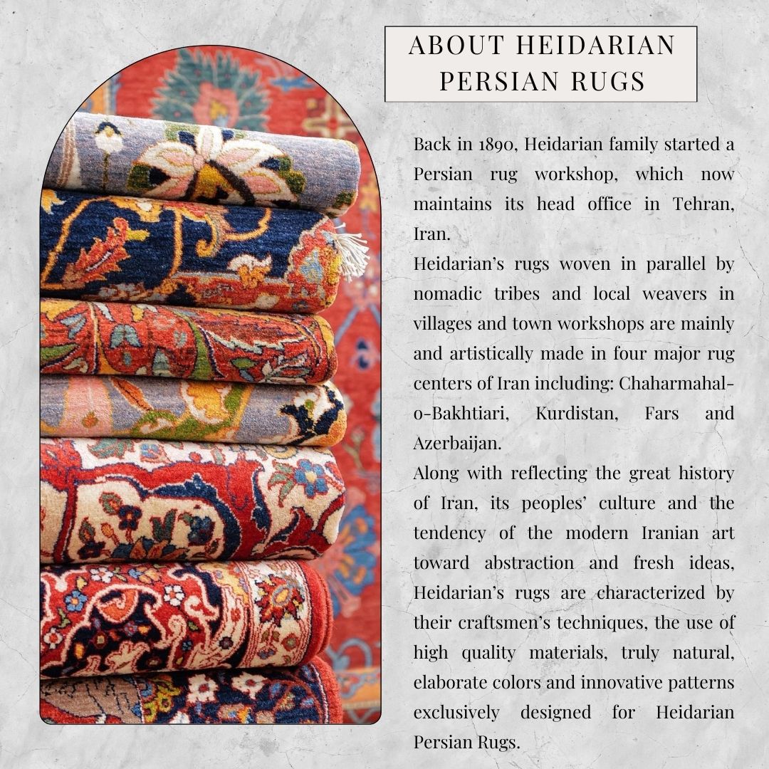 Persian Rug Bakhtiari (Kilim) by Heidarian