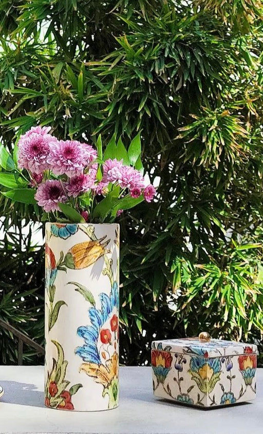 Ceramic Floral Vase - Rastin