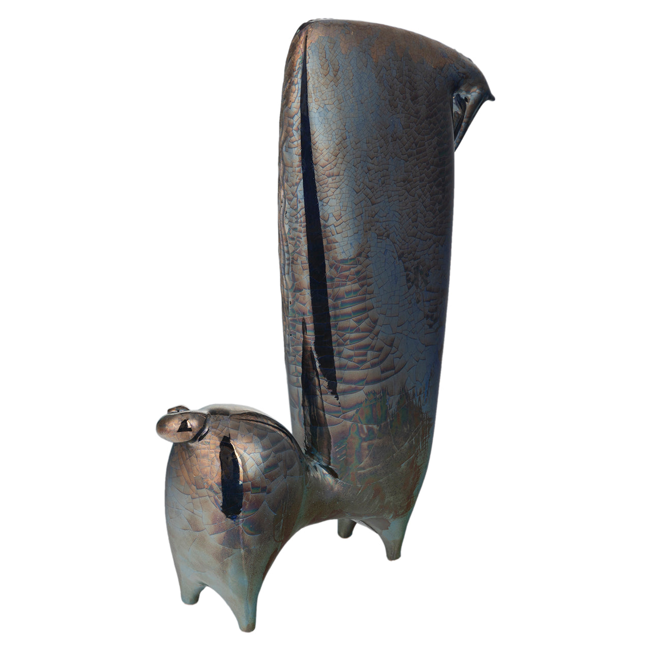 Modern Ceramic Horse - Rakhsh