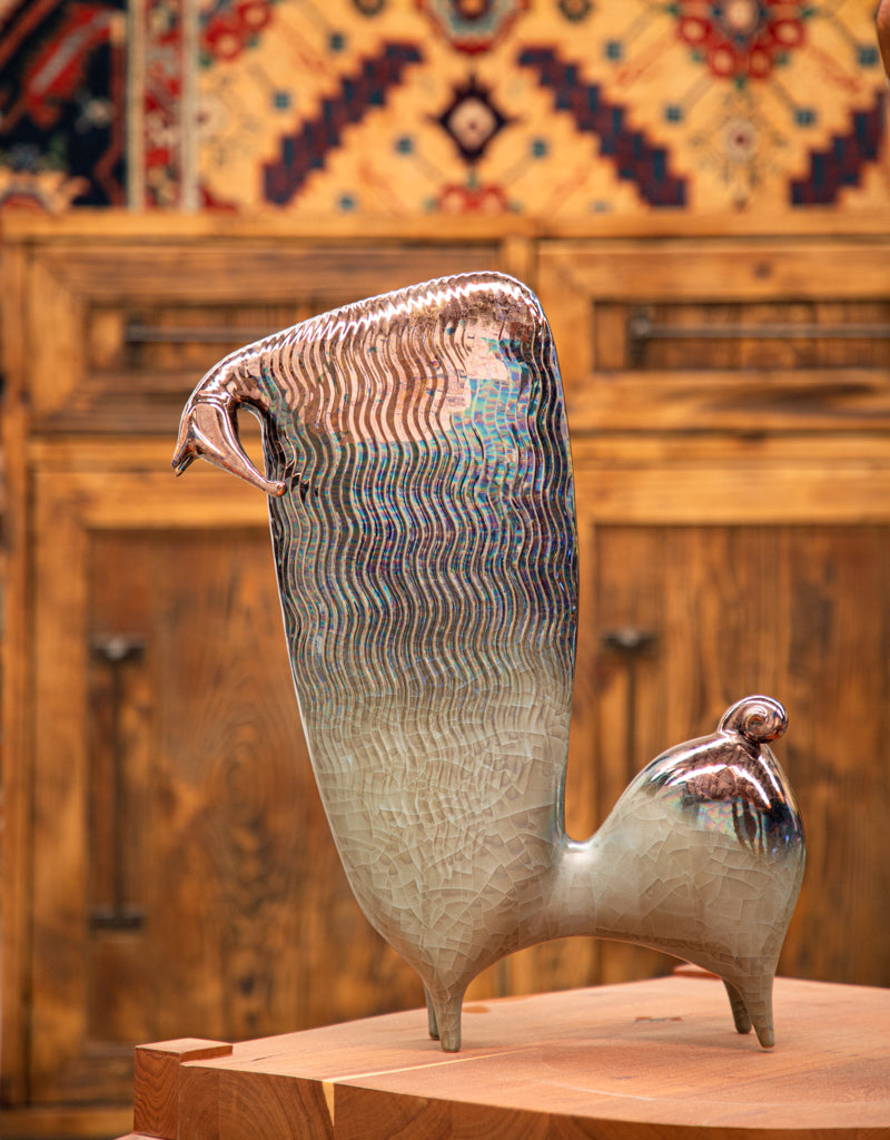 Modern Ceramic Horse - Rakhsh