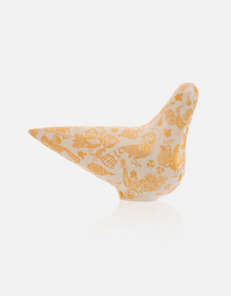 Handmade & Painted Ceramic pigeon