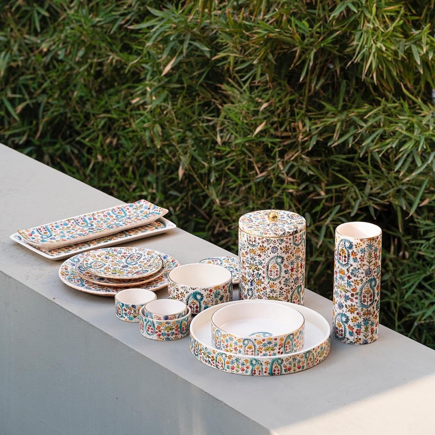 Ceramic Floral Vase - Rastin