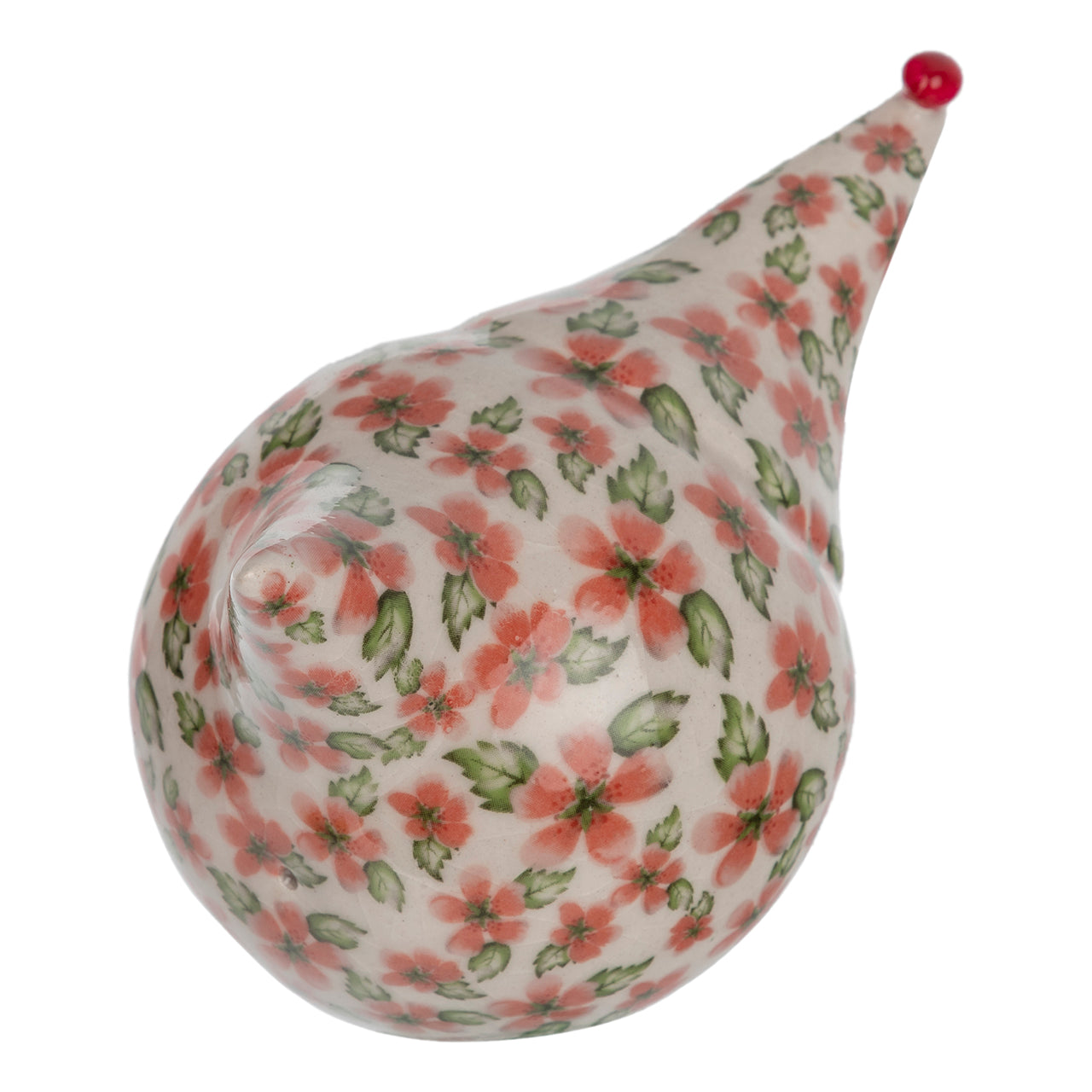 Ceramic Chicken - floral