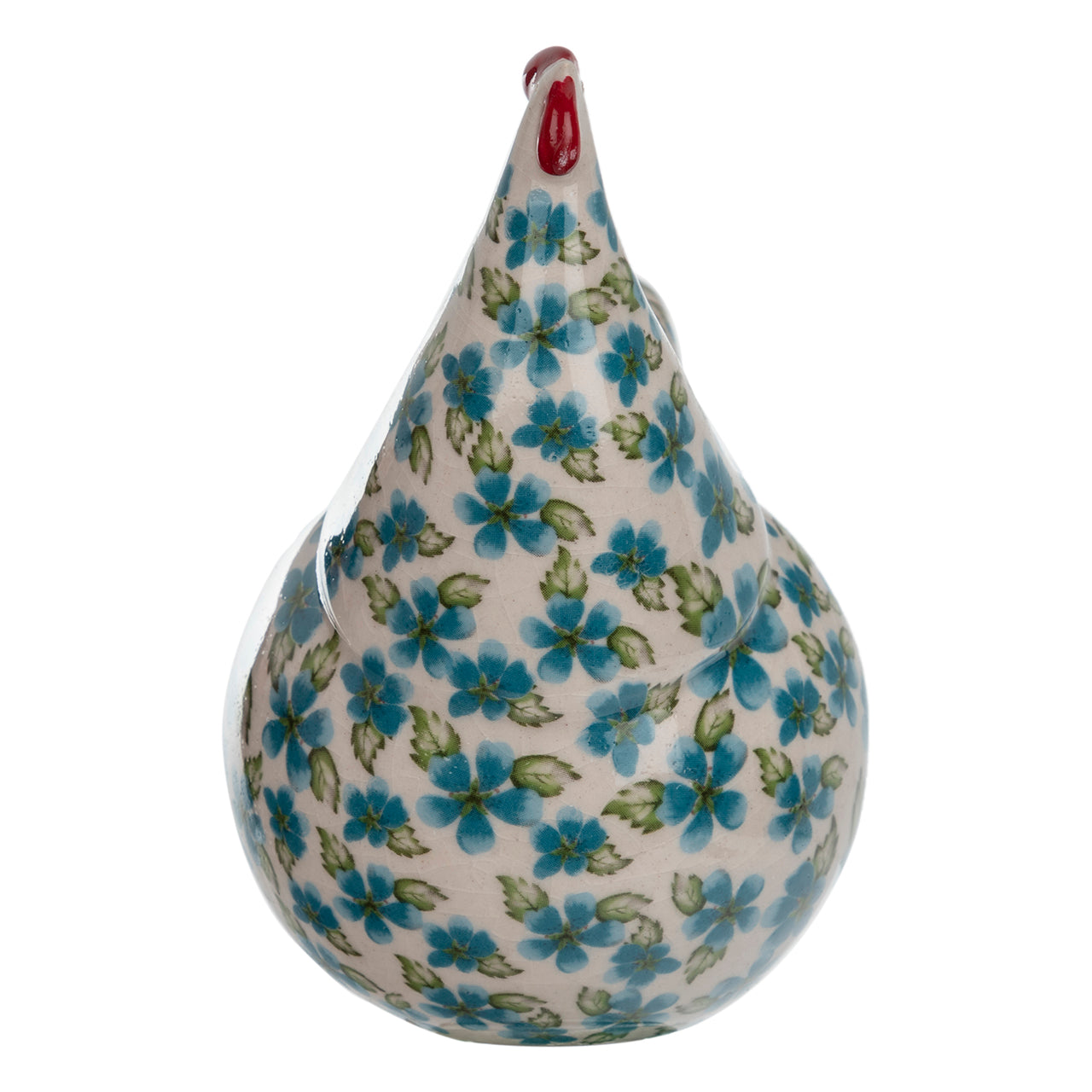 Ceramic Chicken - floral