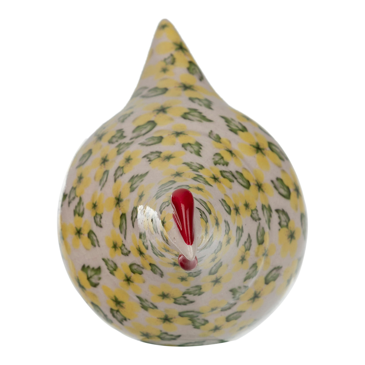 Ceramic Chicken - floral