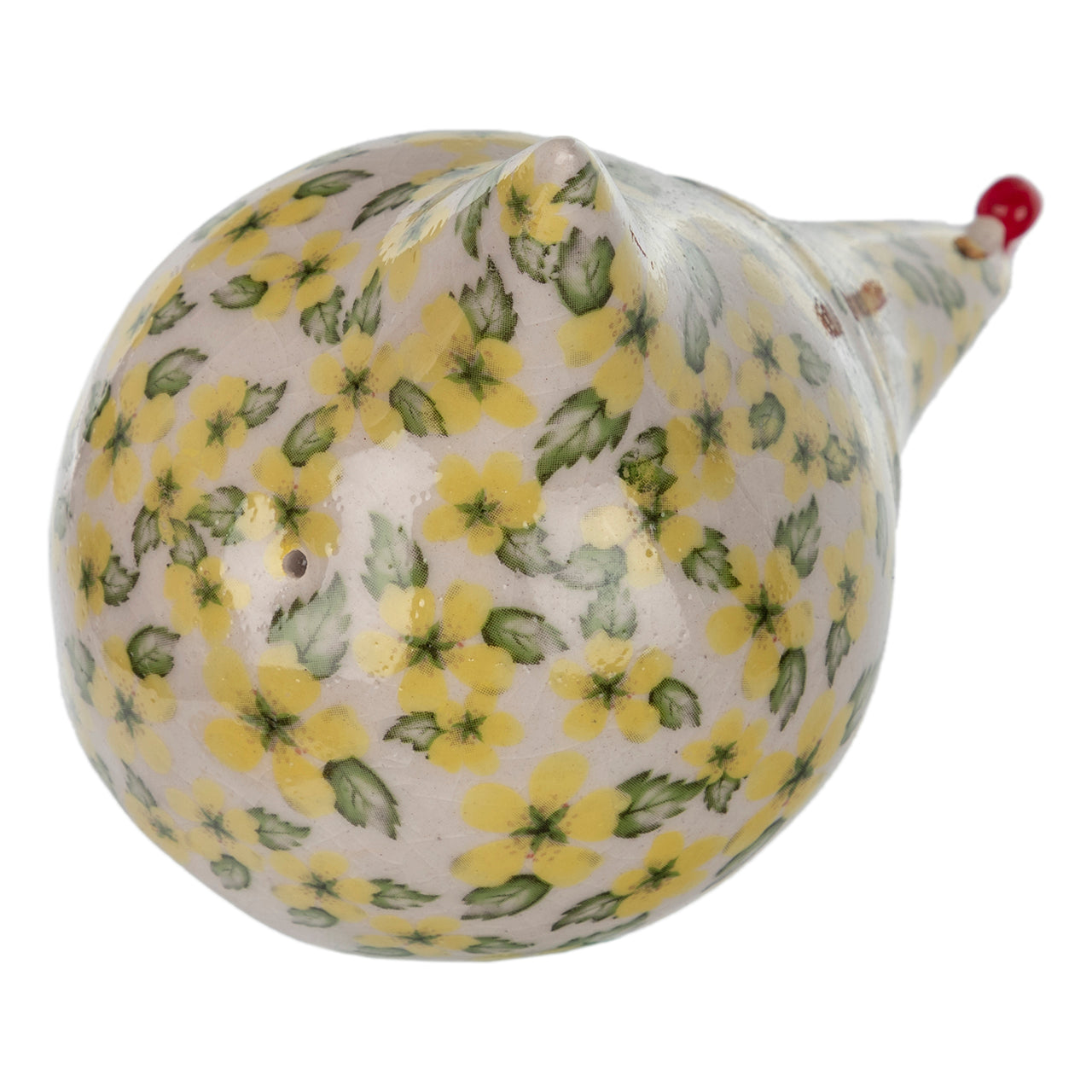 Ceramic Chicken - floral