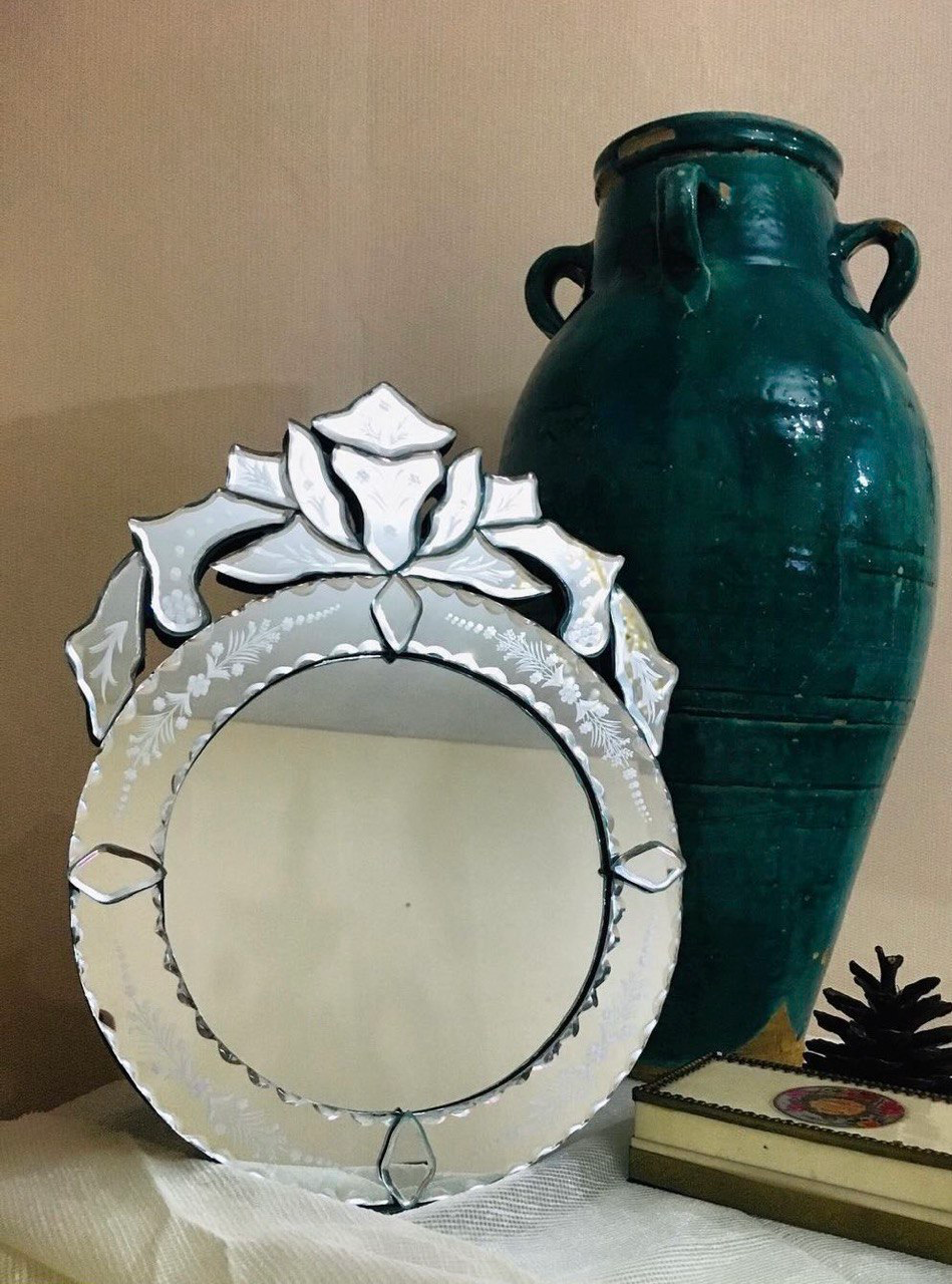 Ornate Crown Mirror