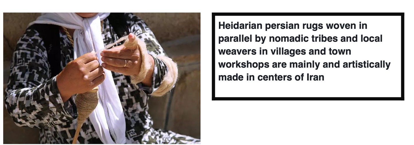 Handmade Rug (Kilim) by Heidarian