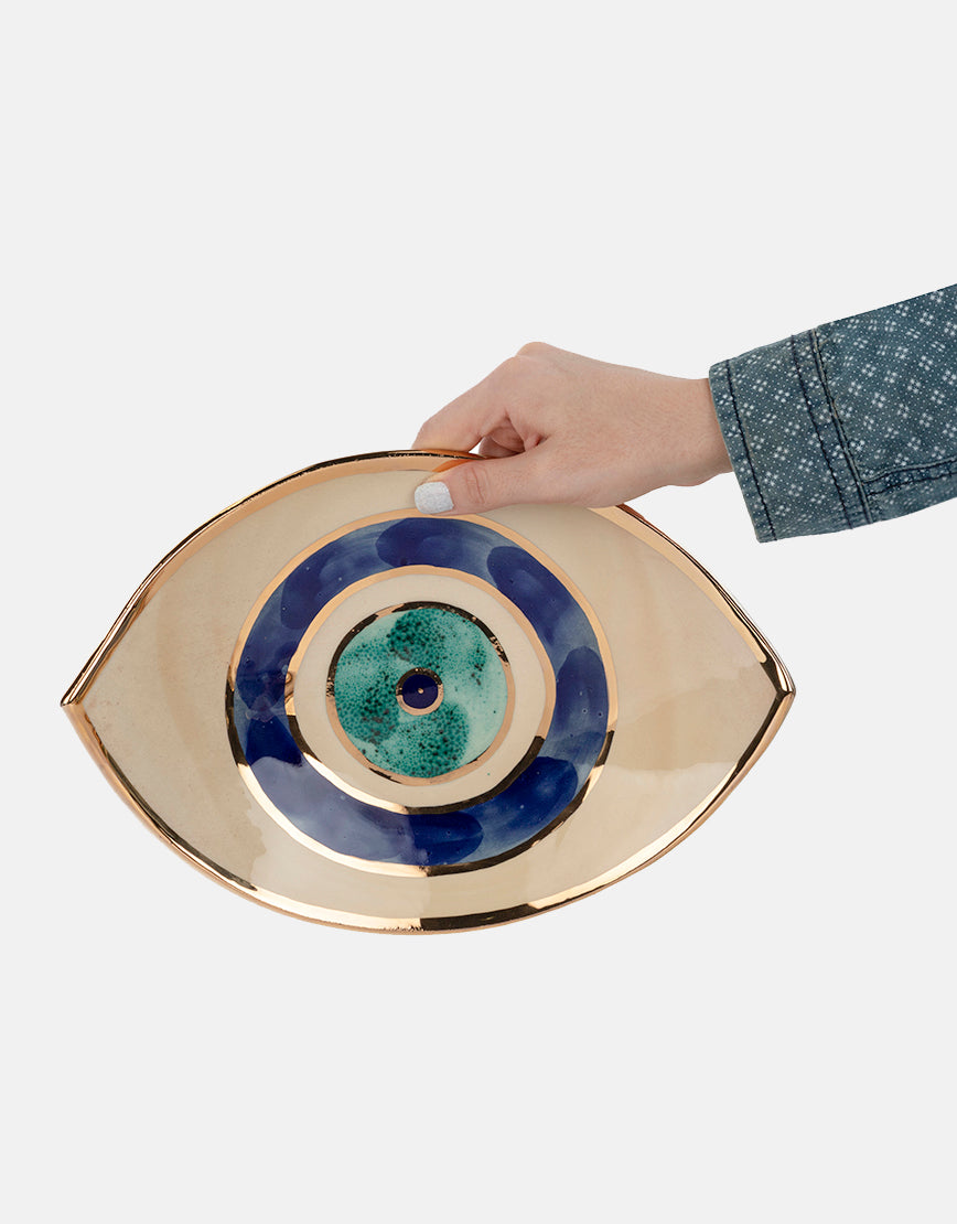 Evil Eye Trinket Dish (Eye-shaped)