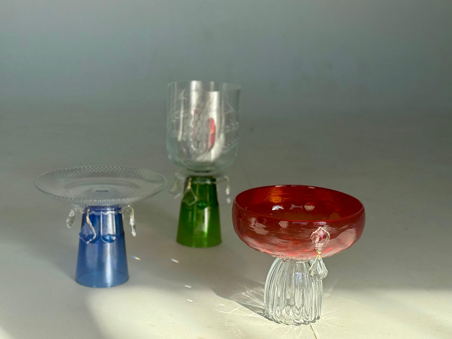 Handmade Colorful Glass Versatile Dishware - Glass Server & Platter