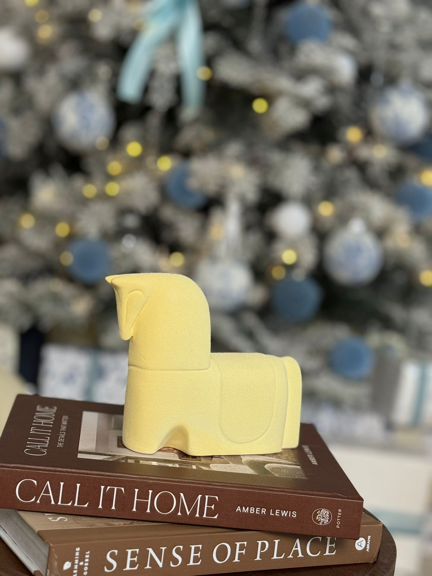 Small Knight Horse Ceramic Statues - Caspian Horse