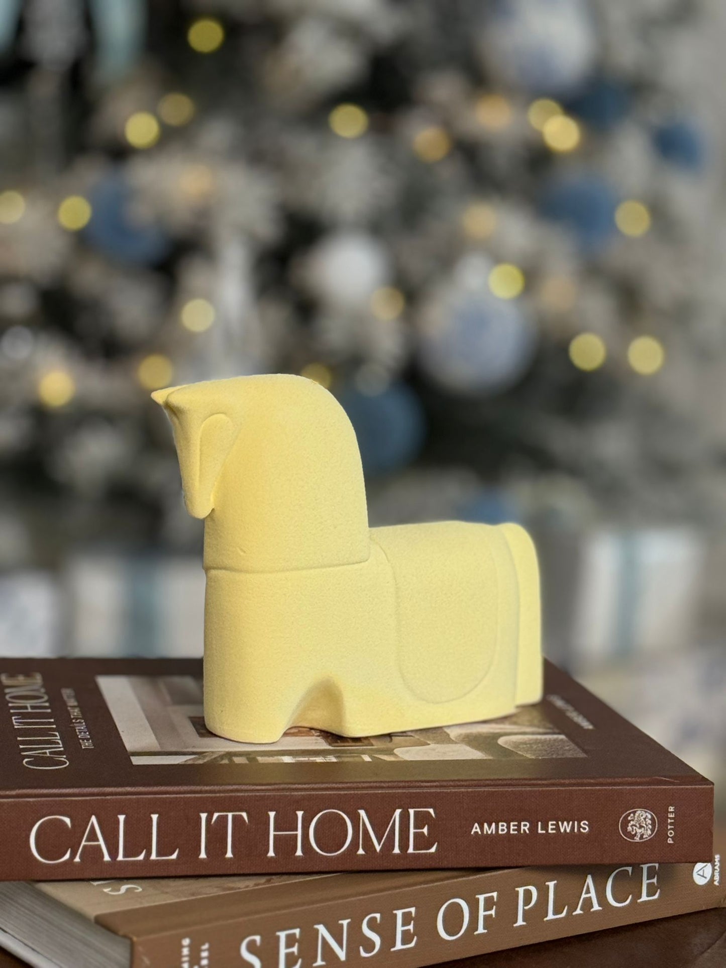 Small Knight Horse Ceramic Statues - Caspian Horse