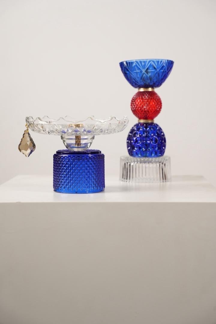 Handmade Colorful Glass Versatile Dishware - Glass Server & Platter