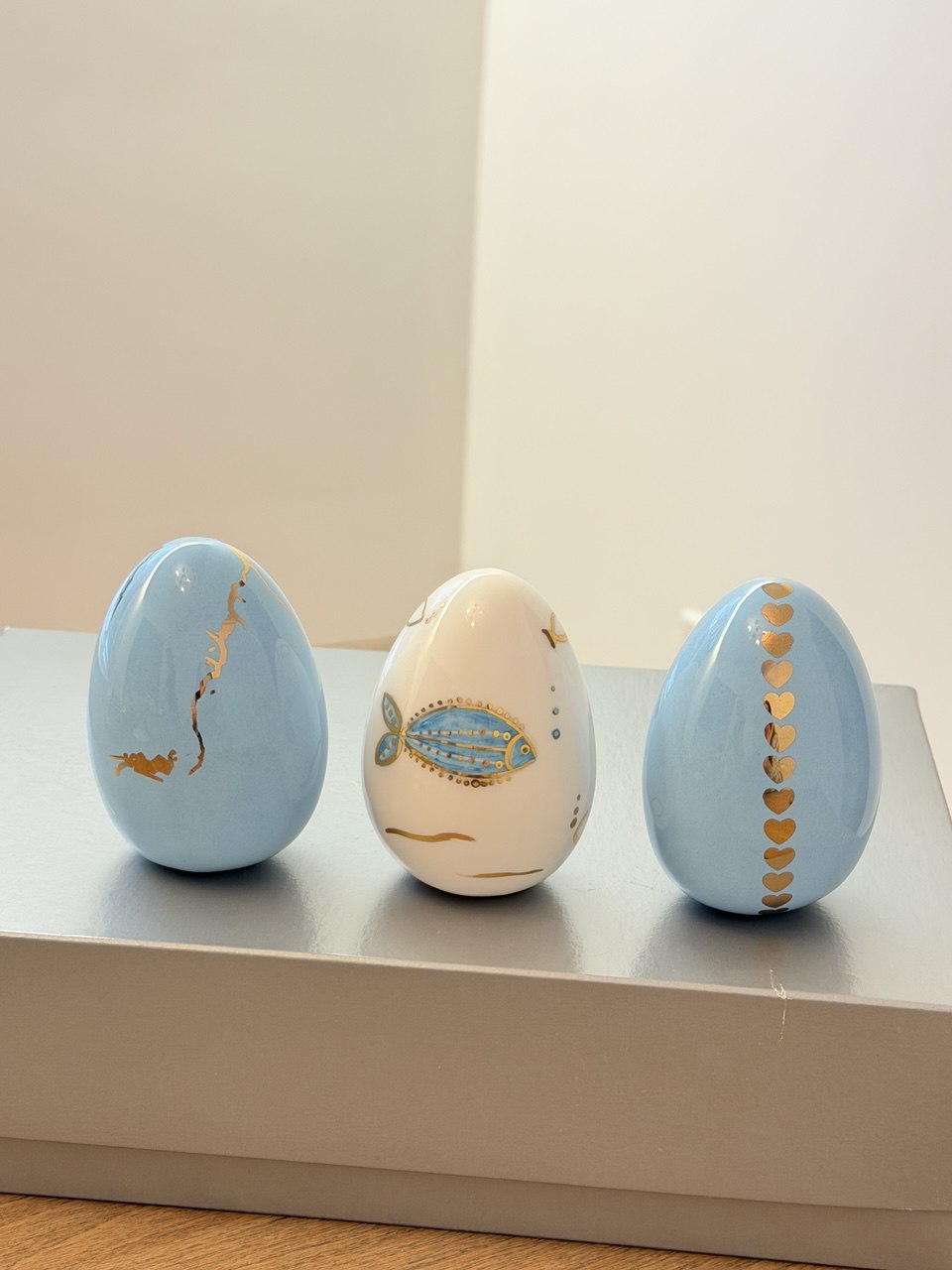 Handmade & Hand painted Ceramic Egg