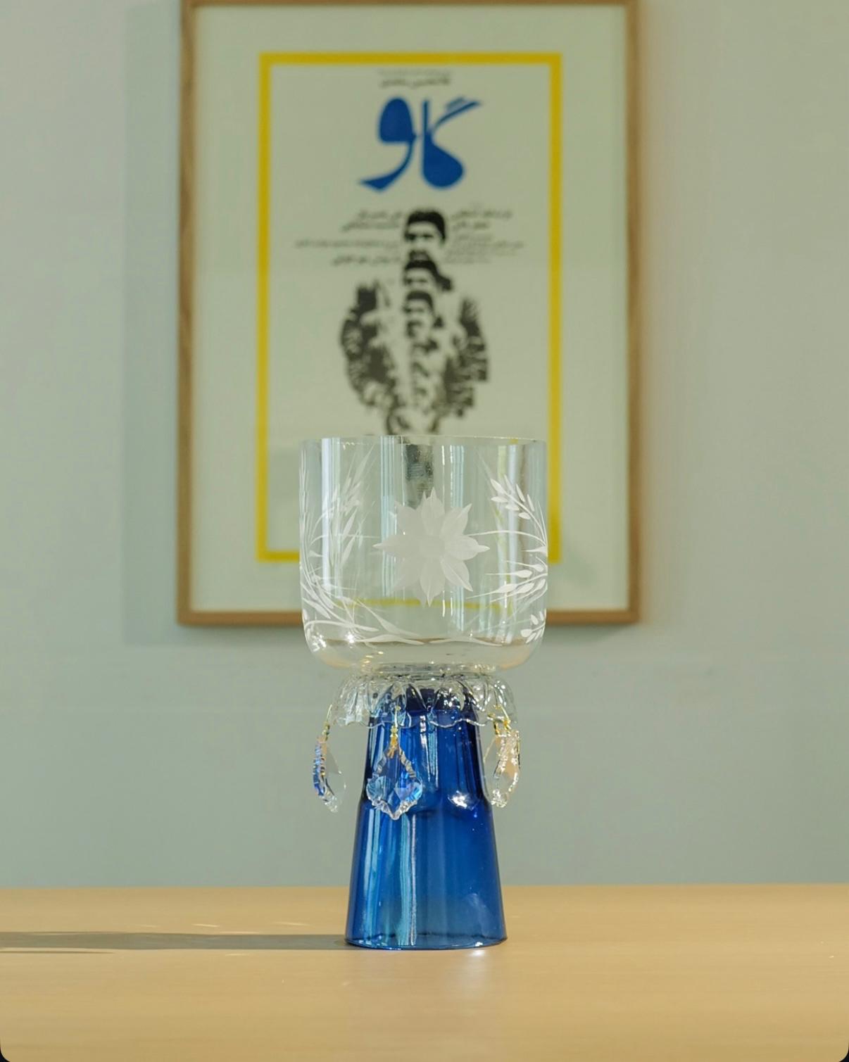 Handmade Colorful Glass Versatile Dishware - Glass Server - Candle Holder