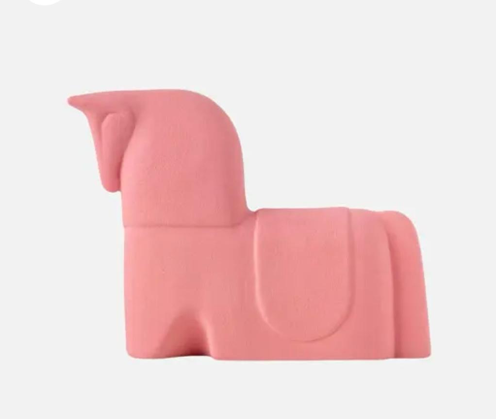 Small Knight Horse Ceramic Statues - Caspian Horse