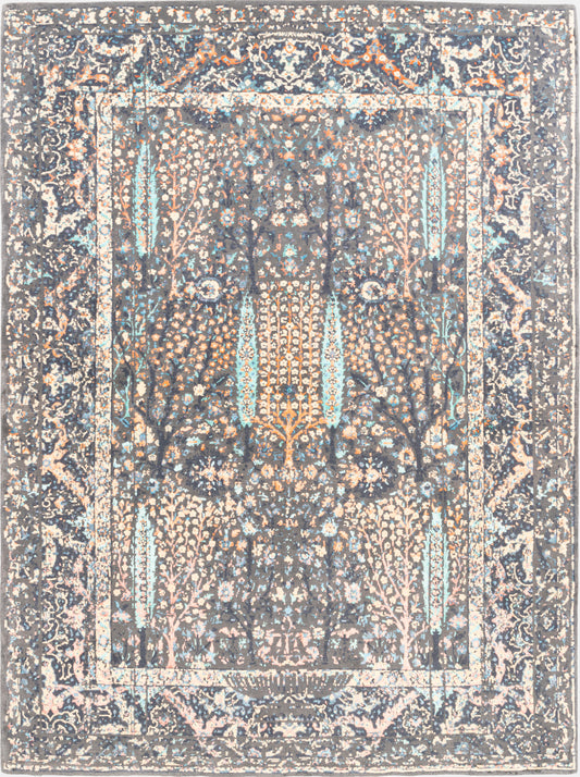 Modern garden pattern rugs