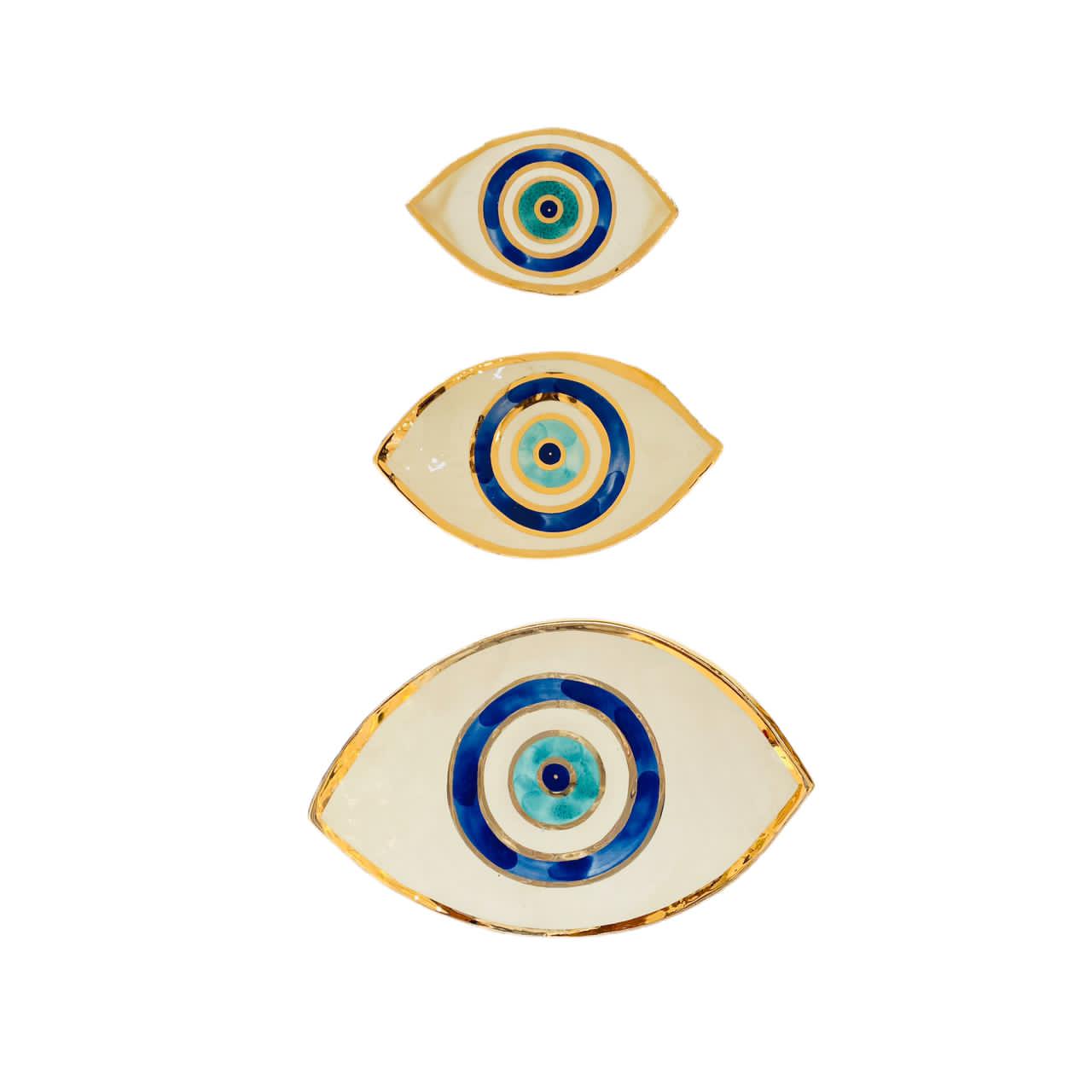 Evil Eye Trinket Dish (Eye-shaped)