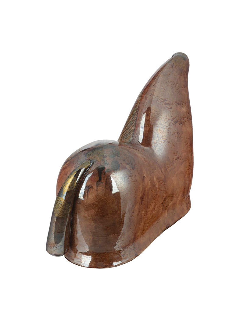 Ceramic Horse Sculpture - King of Tahmasb