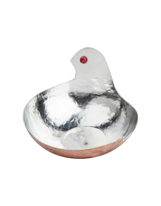 Decorative Handmade Bird Copper Bowl