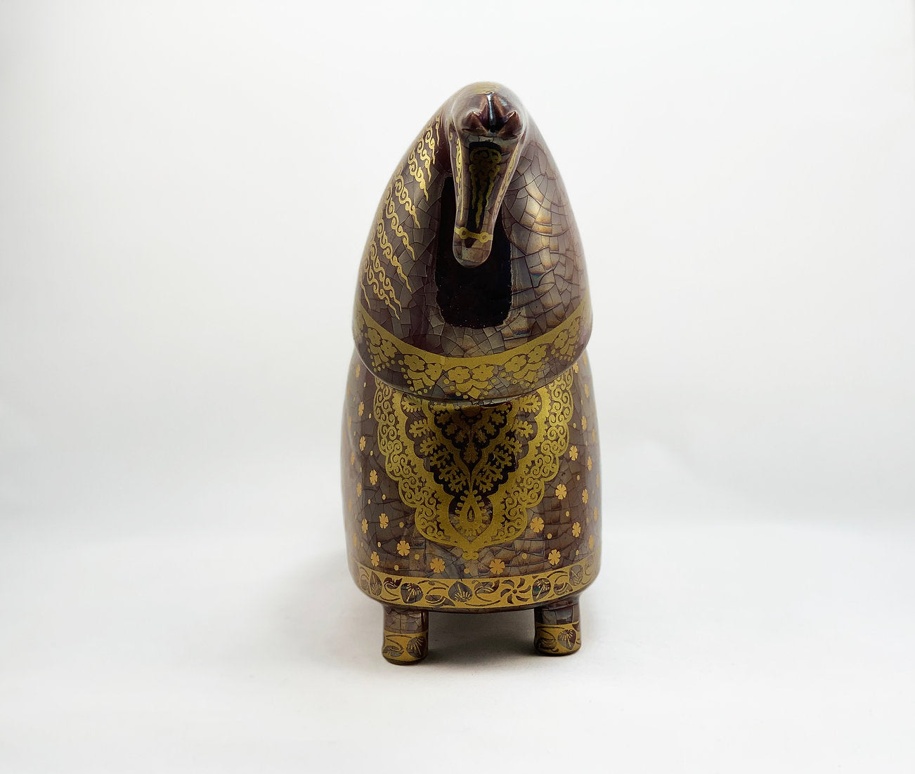 Modern Knight ceramic figurine