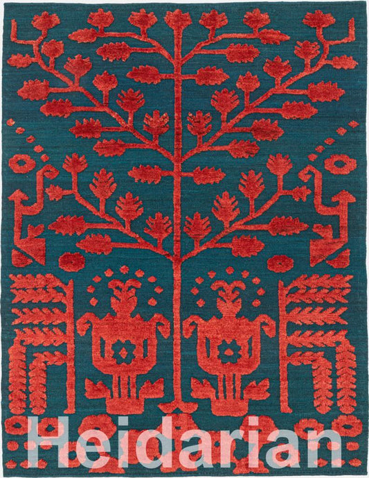 Persian Rug Bakhtiari (Kilim) by Heidarian